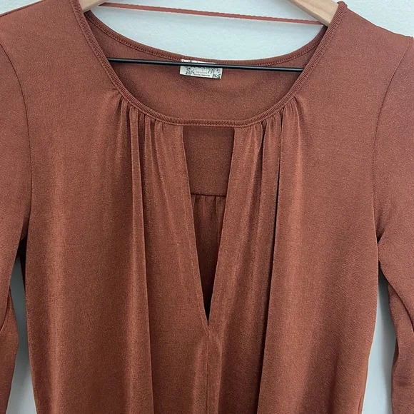 Free People Kaya Keyhole Bodysuit Size S - Picture 5 of 8